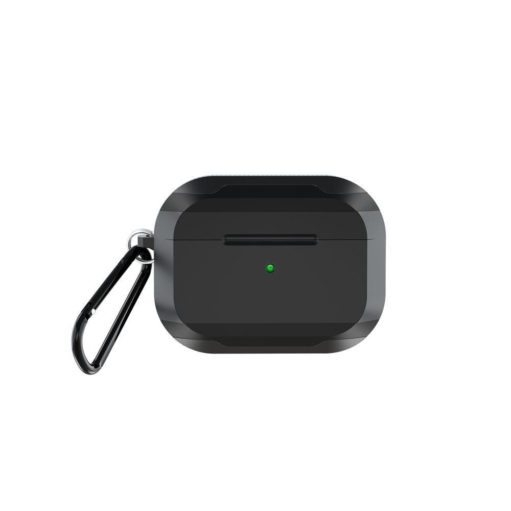 Apple Airpods Pro 2 Kılıf Wiwu JD-102 Defender Anti Shock Koruyucu Kılıf Siyah