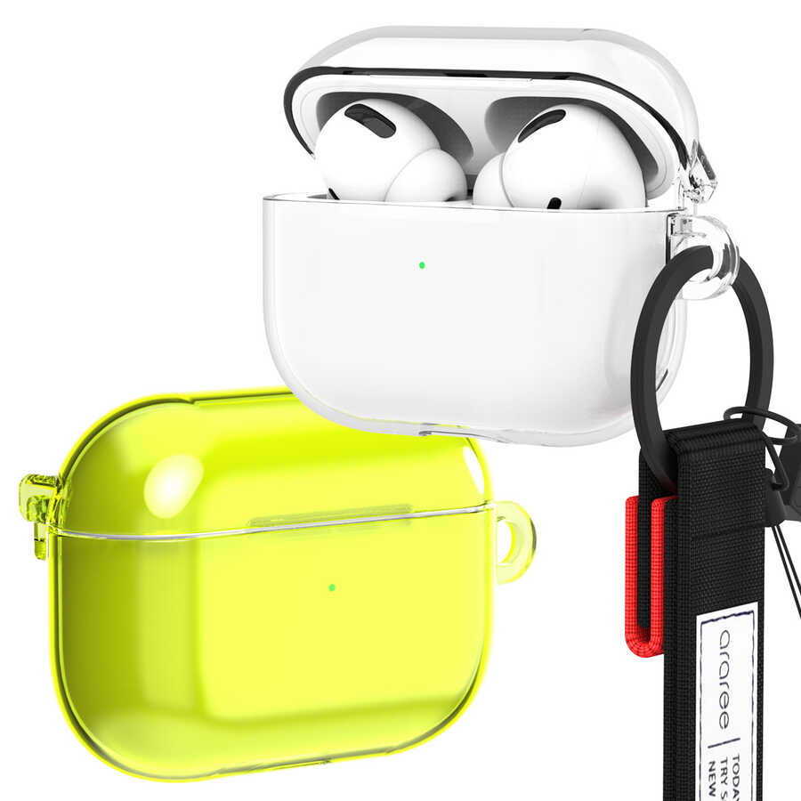 Apple Airpods Pro Kılıf Araree Nukin Kapak Renksiz