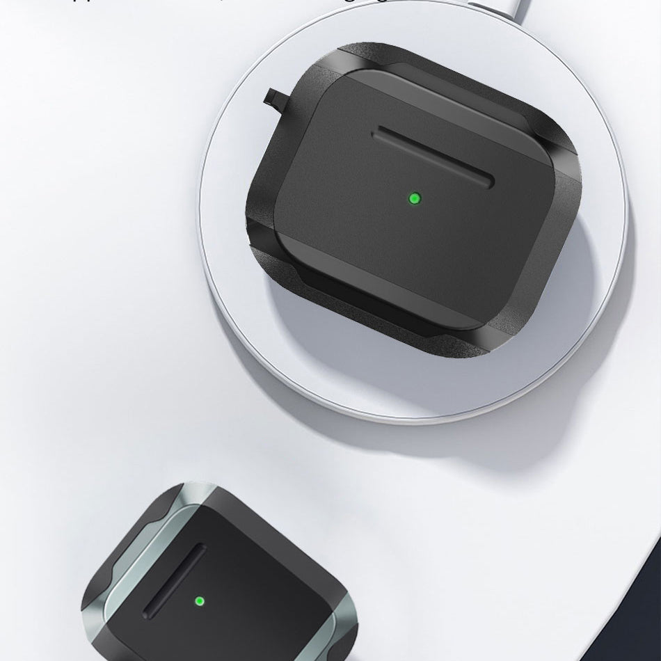 Apple Airpods Pro Kılıf Wiwu JD-102 Defender Anti Shock Koruyucu Kılıf Gri