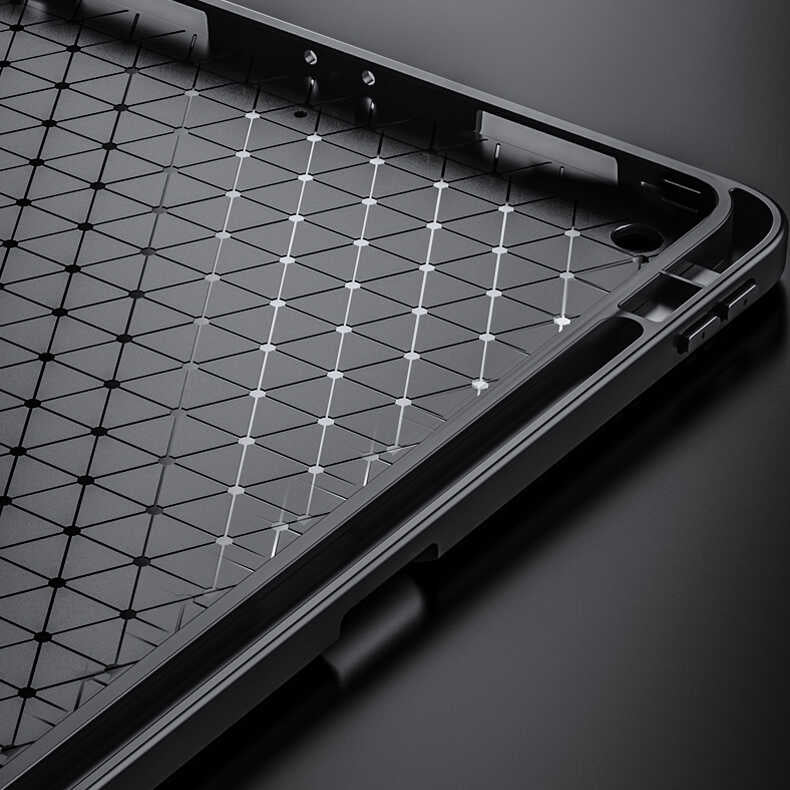 Apple iPad 10.2 2021 (9.Nesil) Kılıf Wlons Tablet Kılıf Koyu Yeşil