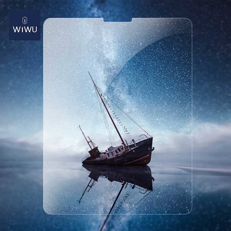 Apple iPad 10.2 (8.Nesil) Wiwu iVista 2.5D Glass Ekran Koruyucu Renksiz