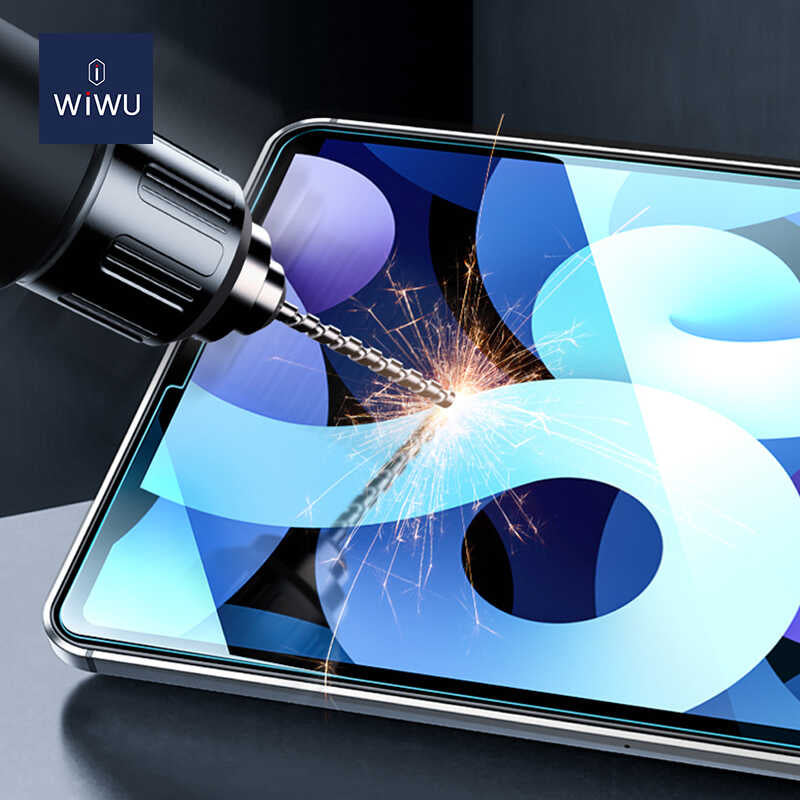 Apple iPad 10.2 (8.Nesil) Wiwu iVista 2.5D Glass Ekran Koruyucu Renksiz
