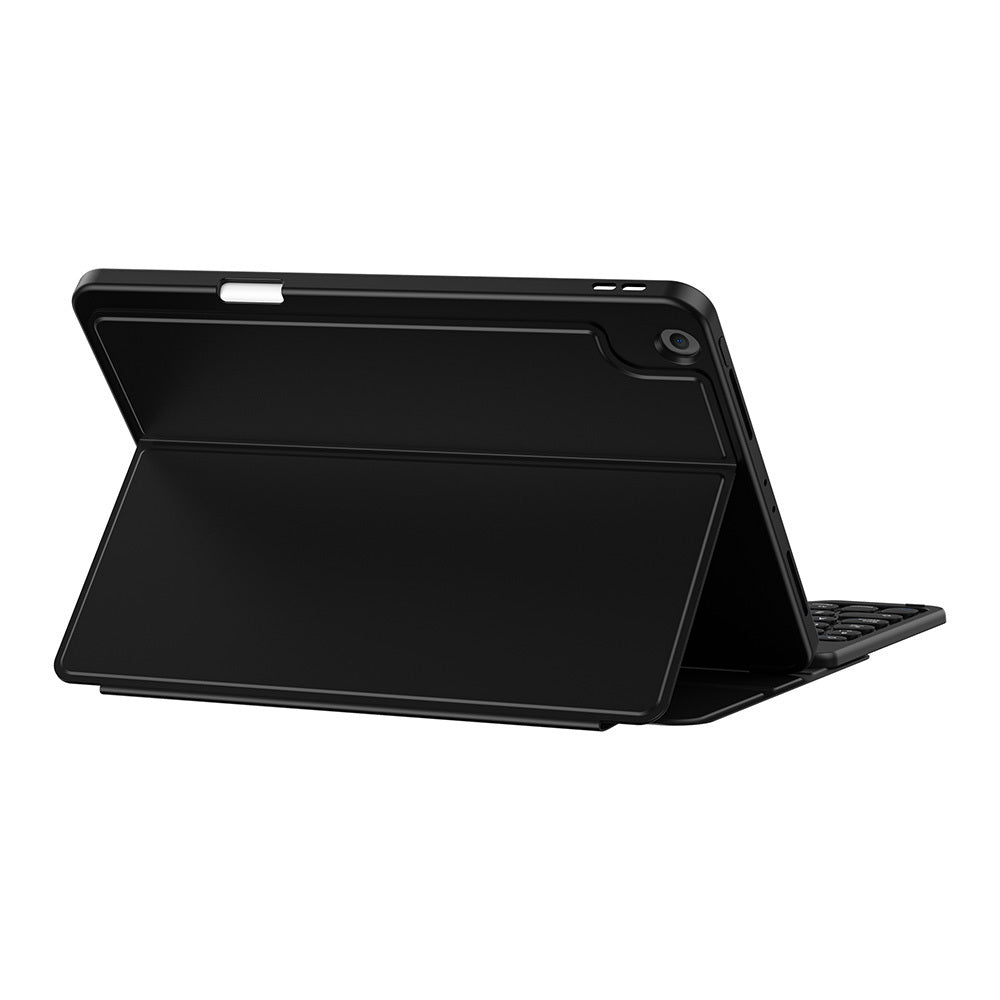 Apple iPad 10.2 (8.Nesil) Wiwu Protective Gizli Kalem Bölmeli Klavyeli Kılıf Mavi