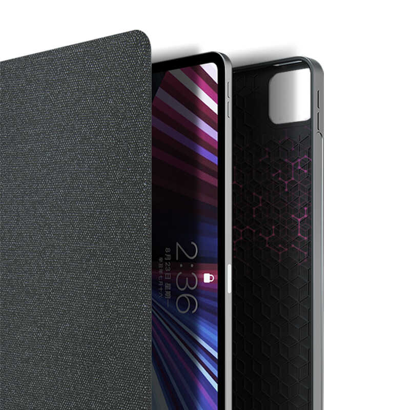 Apple iPad 10. Nesil 2022 10.9 Wiwu Mag Touch Klavyeli Standlı Kılıf Siyah