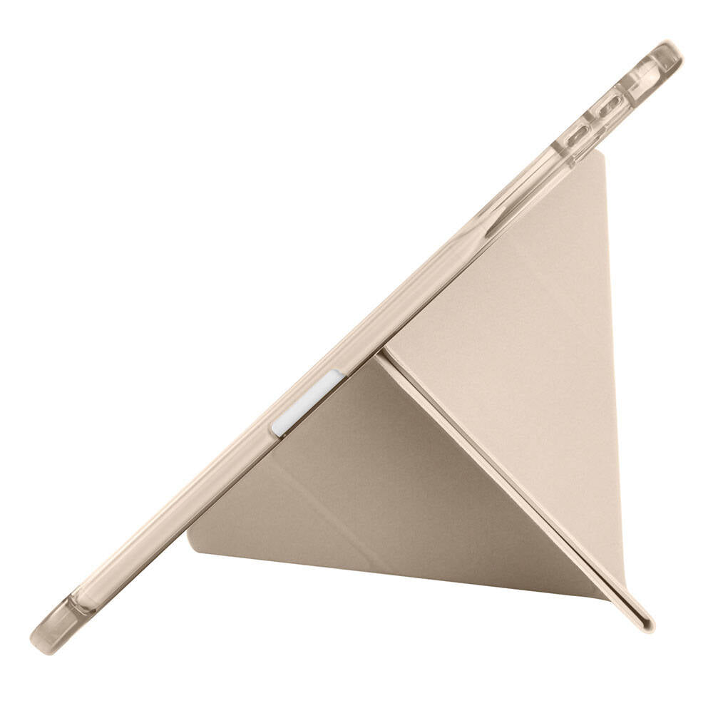 Apple iPad Pro 11 2024 Kılıf Zore Tri Folding Kalem Bölmeli Standlı Kılıf Koyu Yeşil