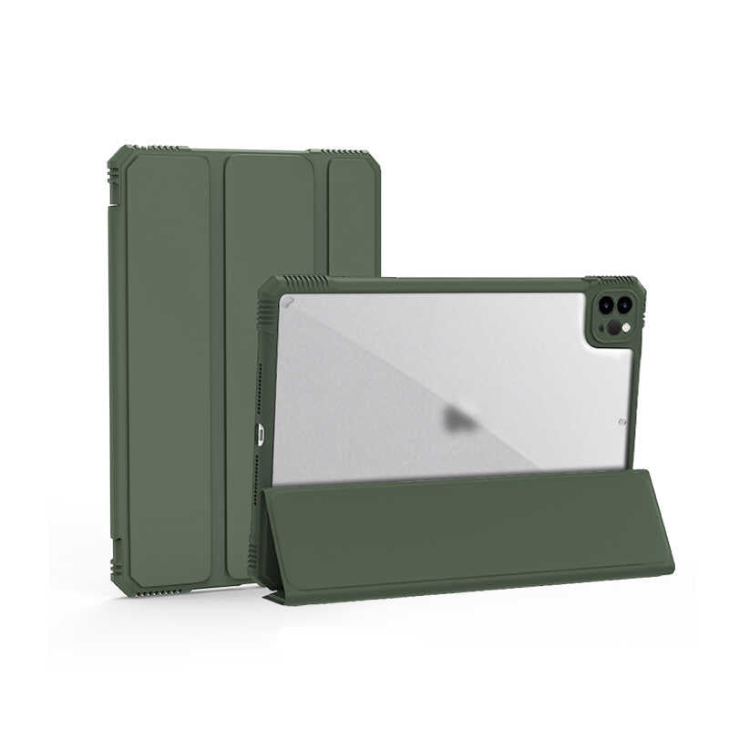 Apple iPad Pro 12.9 2020 (4.Nesil) Wiwu Alpha Tablet Kılıf Siyah