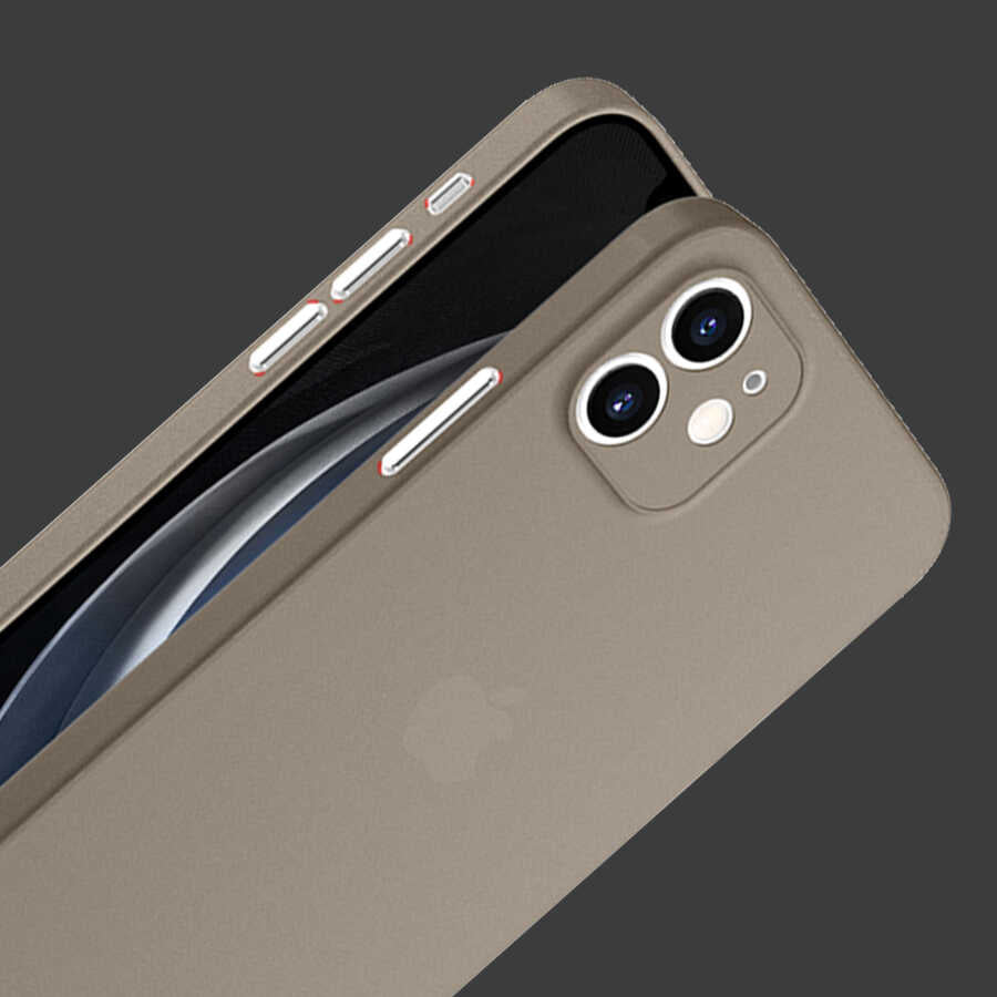 Apple iPhone 11 Pro Kılıf Wiwu Skin Nano PP Kapak Transparan Siyah