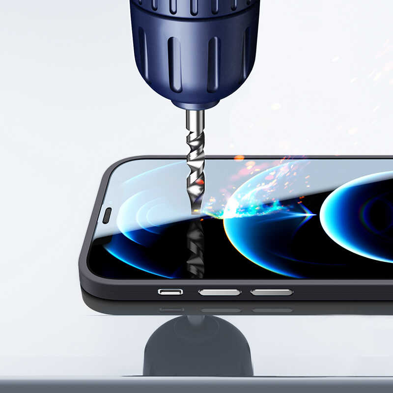 Apple iPhone 12 Pro Max Kılıf Benks Full Covered 360 Protective Kapak Siyah