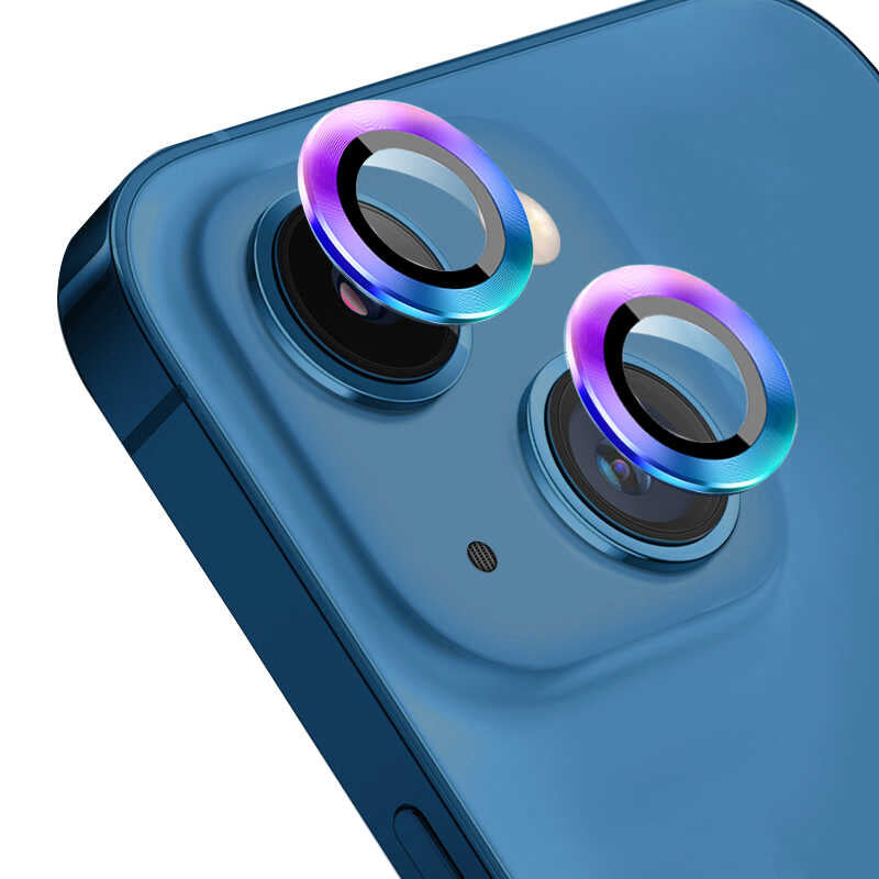 Apple iPhone 13 Mini Wiwu Lens Guard Yeşil