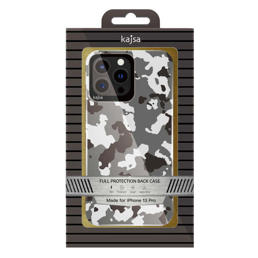 Apple iPhone 13 Pro Kılıf Kajsa Camo Kapak NO4