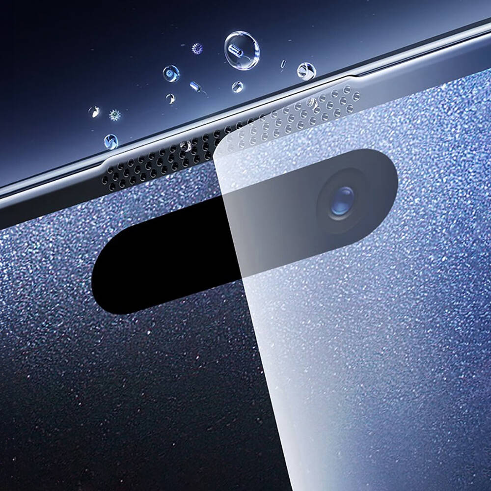 Apple iPhone 13 Pro Max Wiwu SQ-008 Oleofobik Easy Install Darbeye Karşı Dayanıklı Temperli Cam Ekran Koruyucu + Kolay Uygulama Aparatlı Siyah