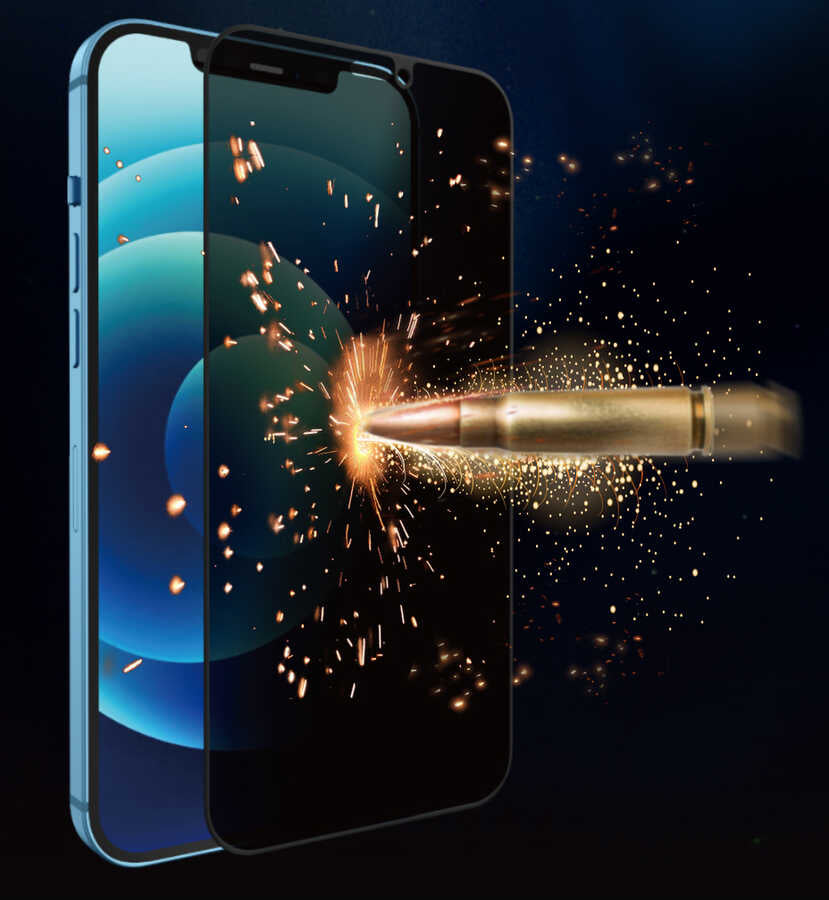 Apple iPhone 13 Wiwu iPrivacy HD Anti-Peep Ekran Koruyucu Siyah