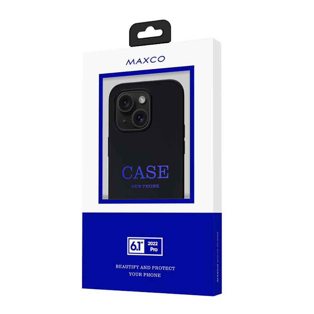 Apple iPhone 14 Kılıf Magsafe Şarj Özellikli Liquid Silikon Recci Mousse Serisi Kapak Siyah