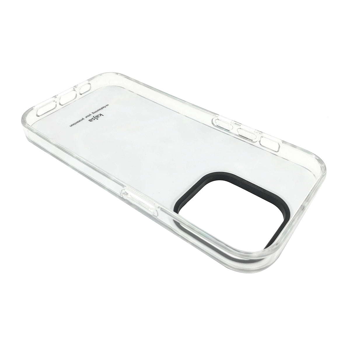 Apple iPhone 14 Pro Kılıf HD Desenli Kajsa Shield Plus Flower Graphic Serisi Kapak Beyaz