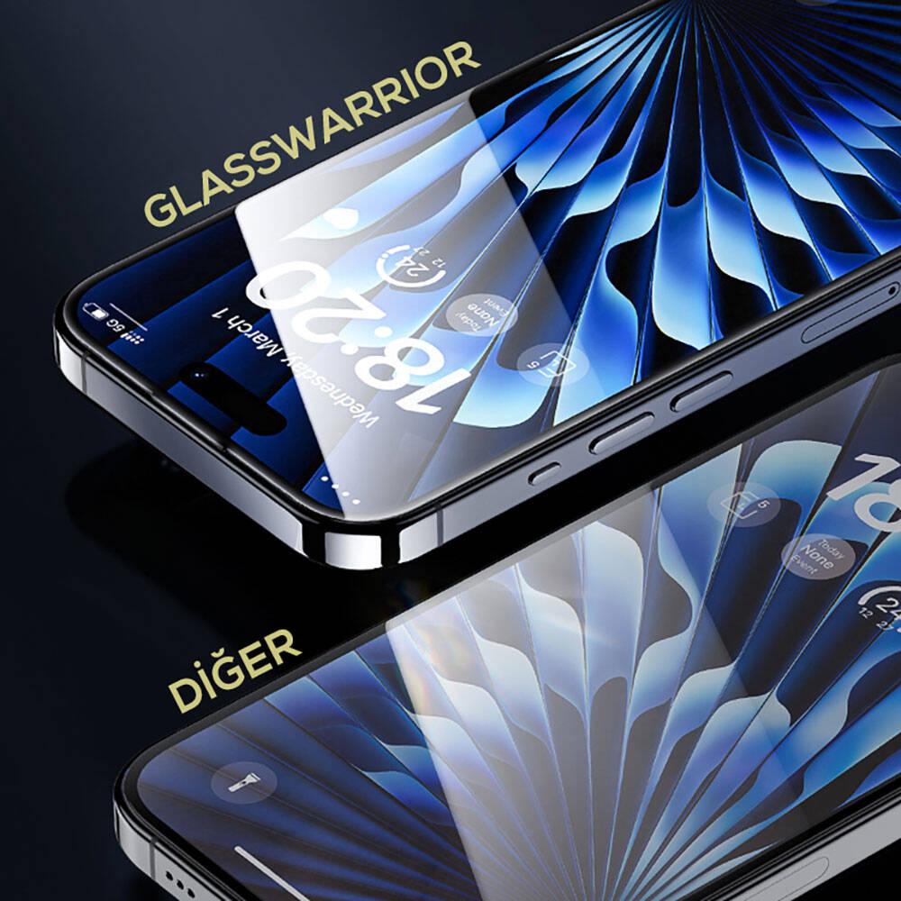 Apple iPhone 14 Pro Max Benks V Pro Safir Shield Ekran Koruyucu + Kolay Uygulama Aparatlı Siyah