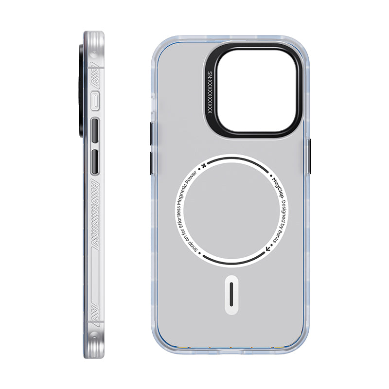 Apple iPhone 14 Pro Max Kılıf Magsafe Şarj Özellikli Benks Casebang Memory & Meditation Kapak Siyah