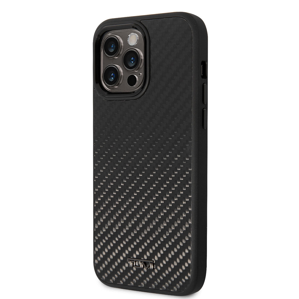 Apple iPhone 14 Pro Max Kılıf TUMI Hakiki Alüminyum Dizayn Kapak Siyah