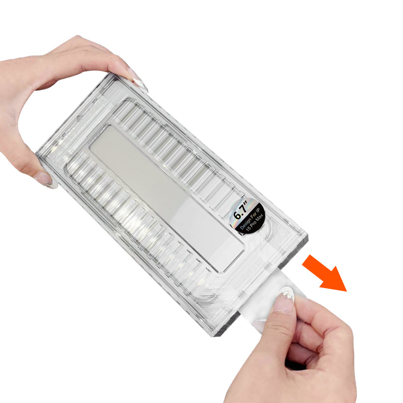 Apple iPhone 15 Plus CaseWorld Ultra-Thin Serisi 0.15mm HD Cam Ekran Koruyucu + Uygulama Aparatlı Şeffaf