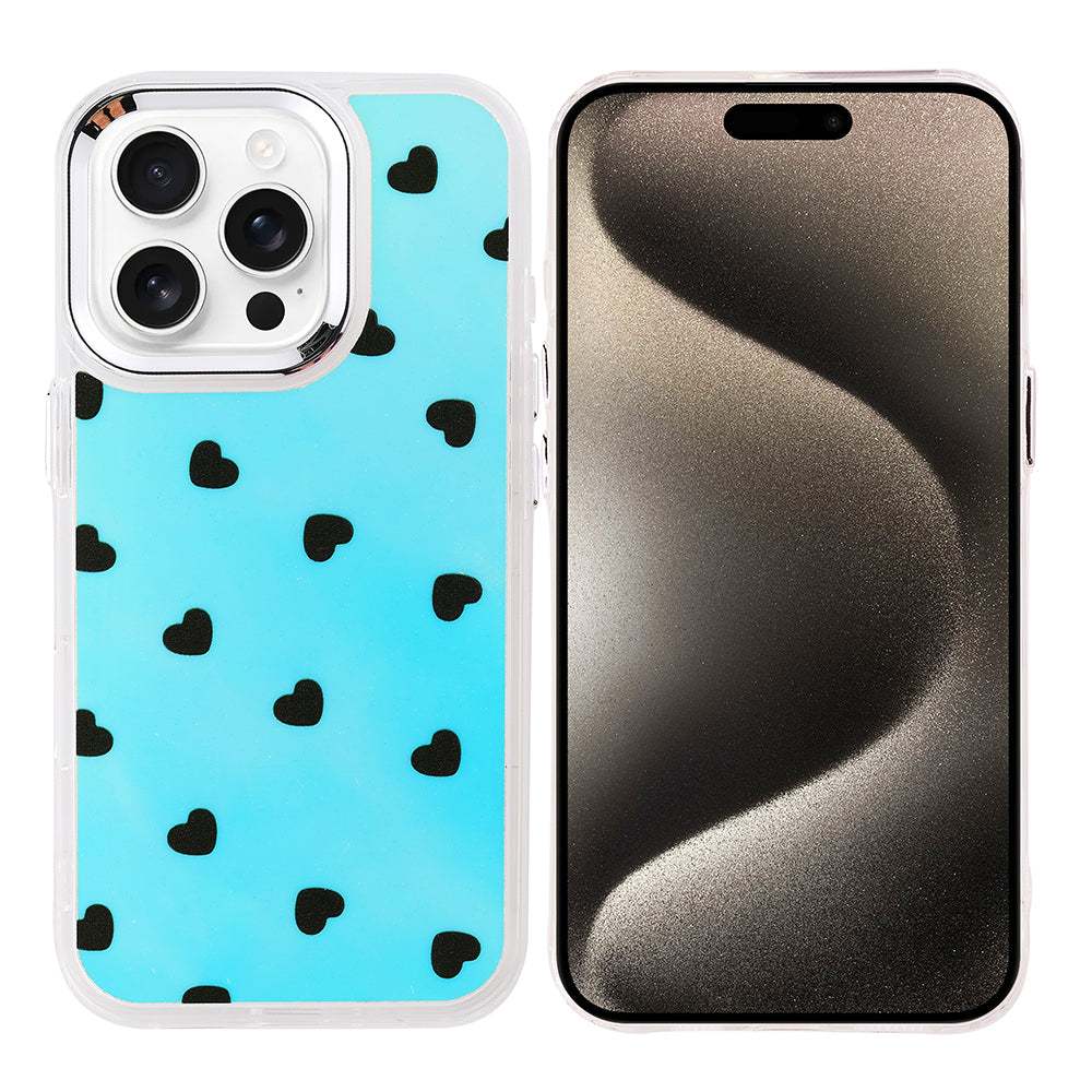 Apple iPhone 15 Pro Kılıf Airbag Tasarımlı Zore Hadra Kapak Kelebek