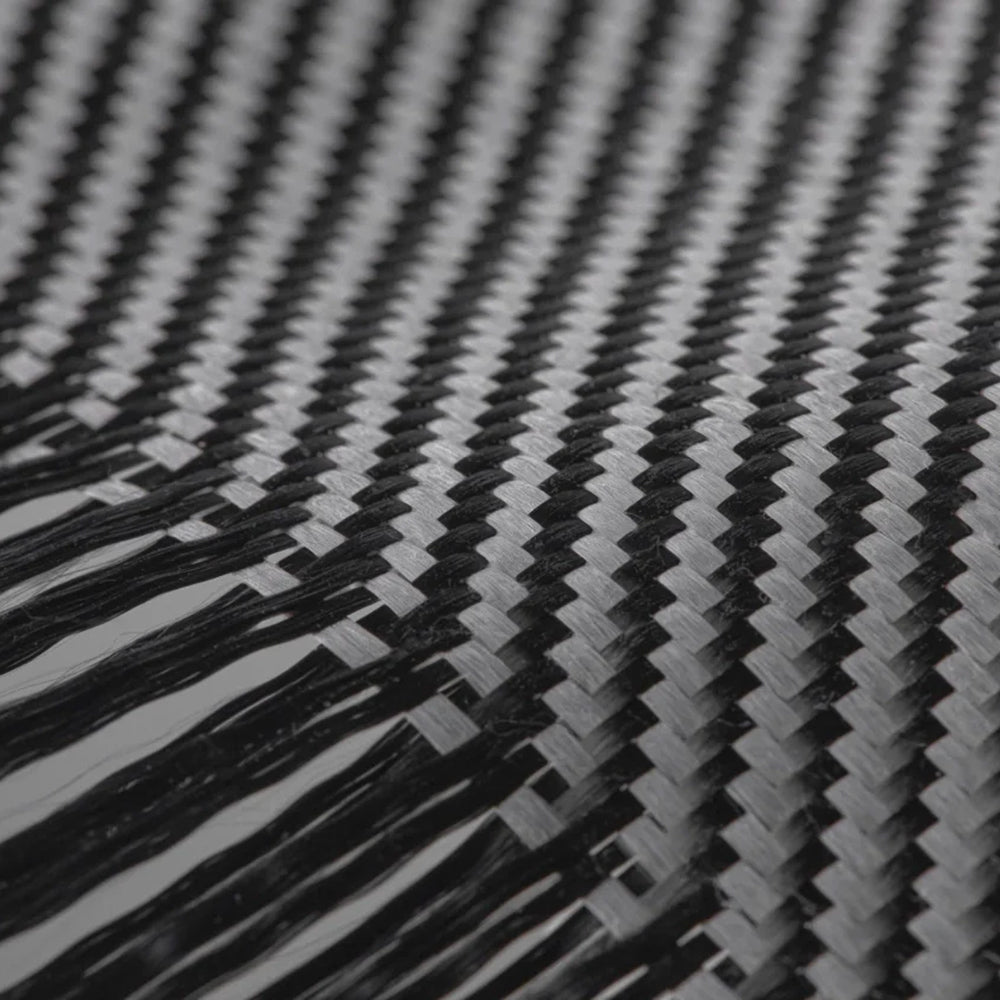 Apple iPhone 16 Pro Kılıf Magsafe Şarj Özellikli 600D Aramid Fiber Pitaka Ultra-Slim Classic Serisi Black-Grey Twill Kapak Siyah