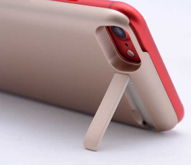 Apple iPhone 6 Plus Şarjlı Kılıf Harici Batarya Gold