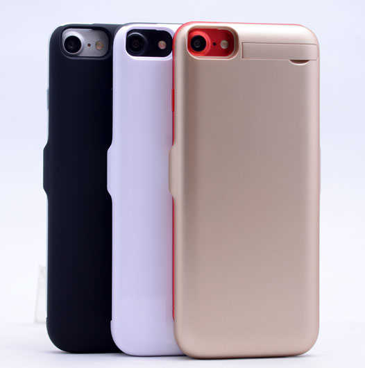 Apple iPhone 6 Plus Şarjlı Kılıf Harici Batarya Gold