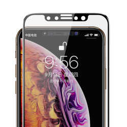 Apple iPhone XS Max 6.5 Benks 0.3mm V Pro Privacy Ekran Koruyucu Siyah