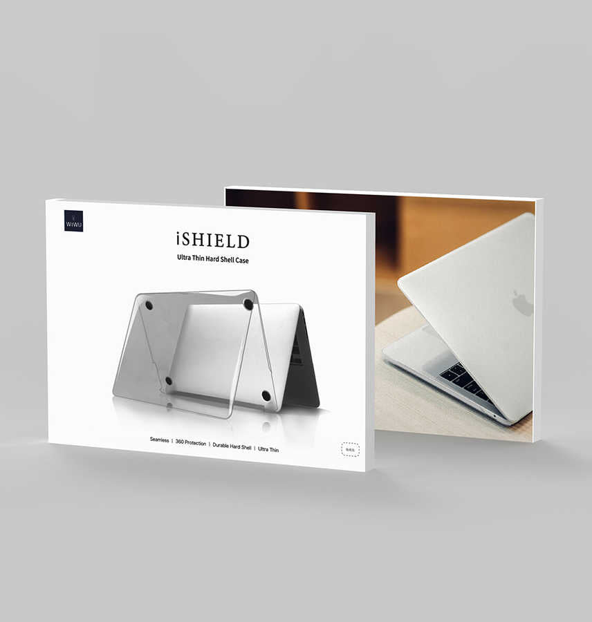 Apple Macbook 13.6′ Air M3 A3113 Wiwu Macbook iShield Hard Shell Kapak Beyaz