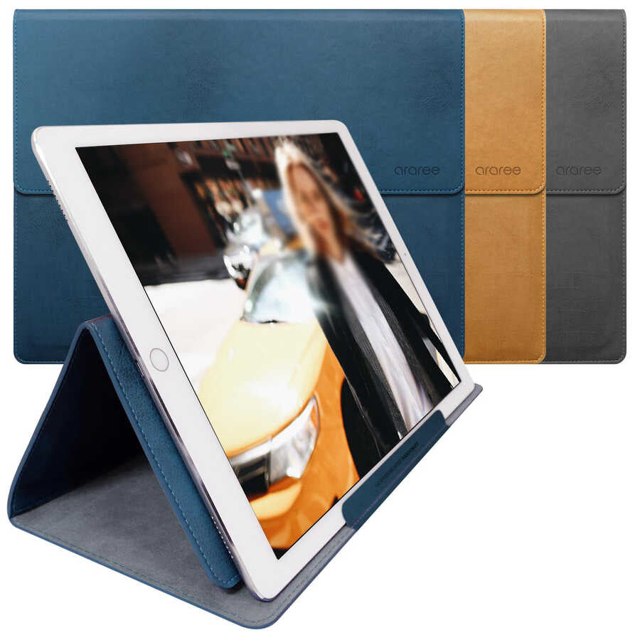Araree 13 İnç Stand Clutch Universal Tablet Kılıf Gri