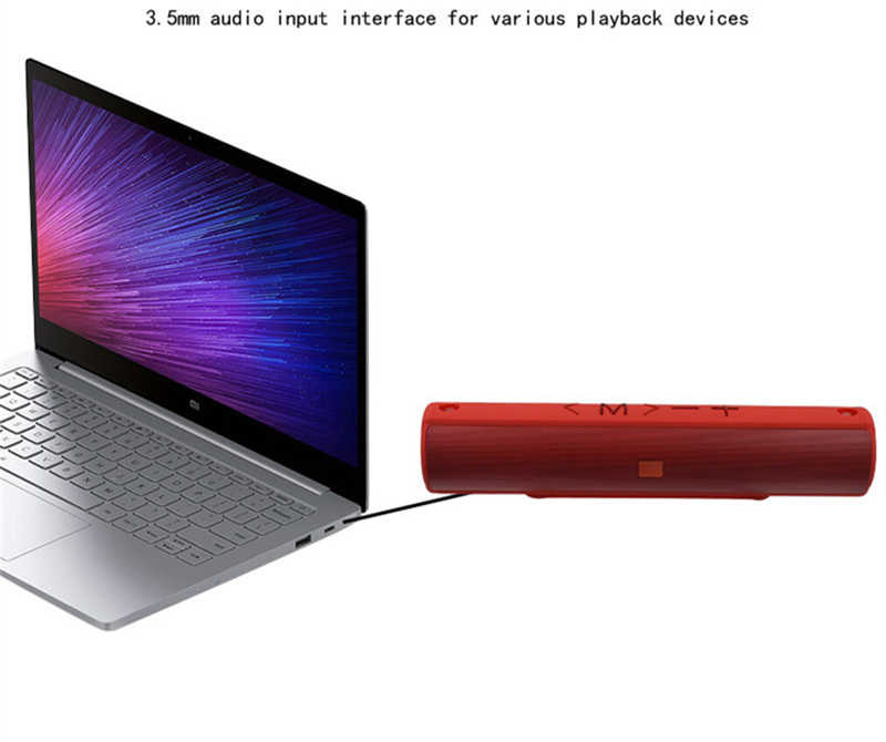 E18 Bluetooth Speaker Hoparlör Gri