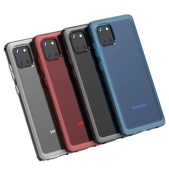 Galaxy A81 (Note 10 Lite) Kılıf Araree N Cover Kapak Renksiz