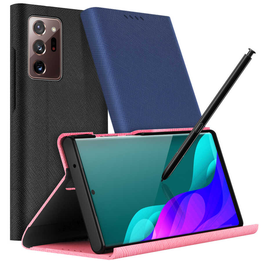 Galaxy Note 20 Ultra Kılıf Araree Bonnet Kılıf Pembe