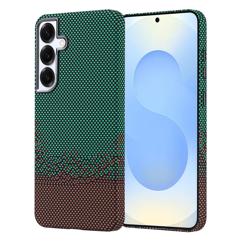 Galaxy S24 Plus Kılıf M-safe Şarj Özellikli Karbon Fiber Görünümlü Zore Nekst Kapak Siyah