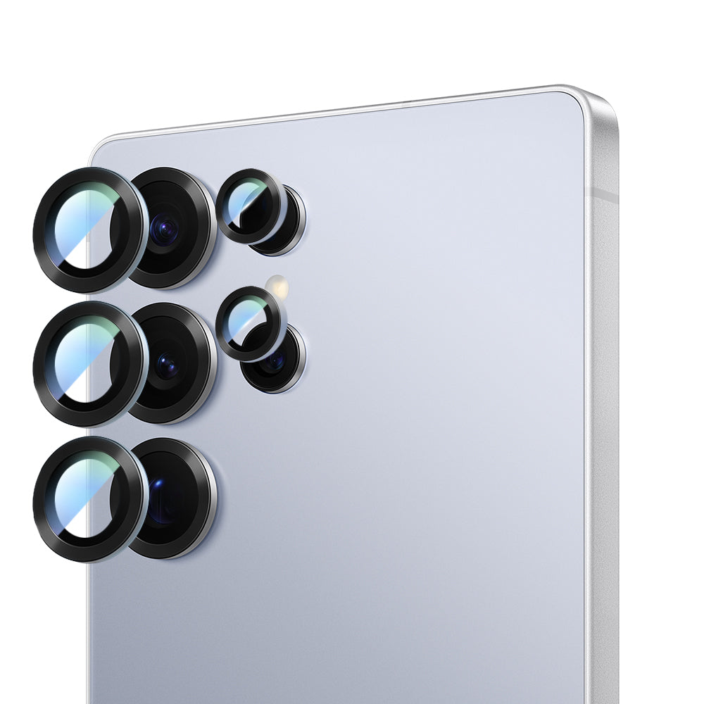 Galaxy S25 Ultra CaseWorld Alloy Serisi Oleofobik Anti Reflective Kamera Lens Koruyucu