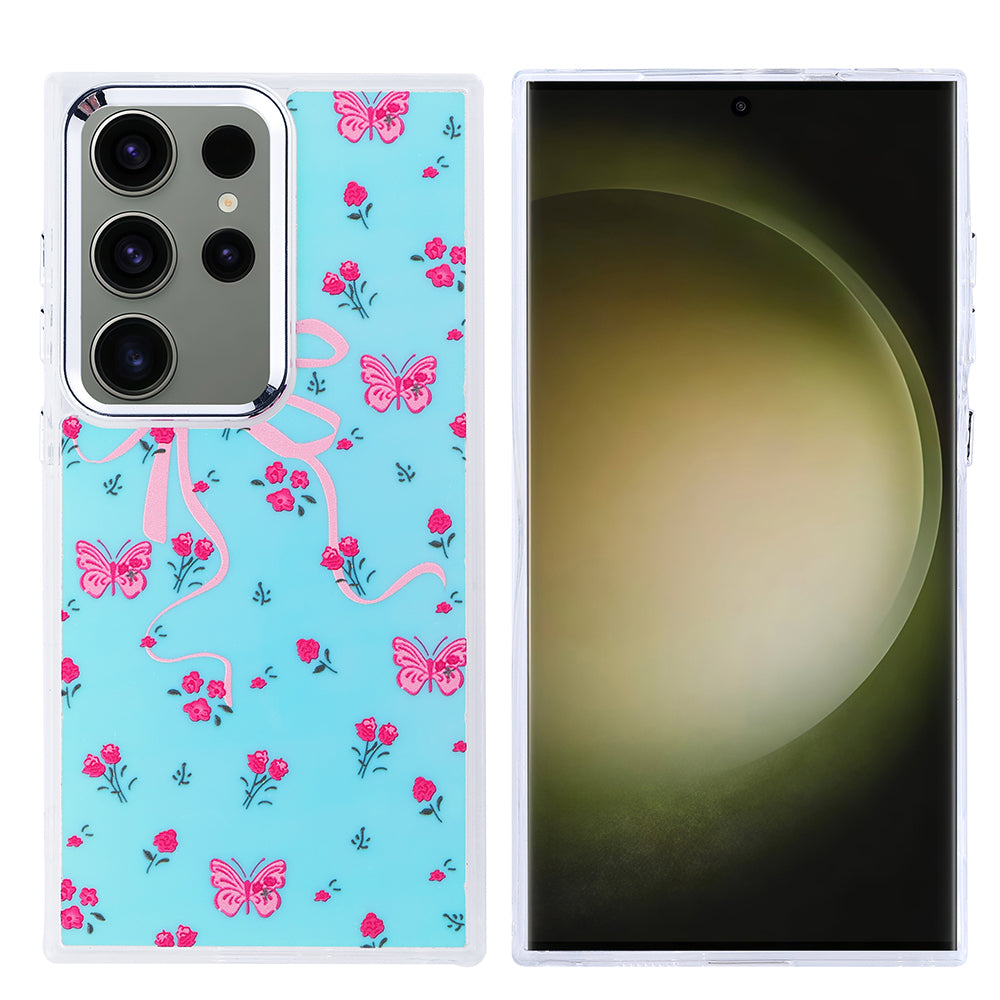 Galaxy S25 Ultra Kılıf Airbag Tasarımlı Zore Hadra Kapak Kiraz