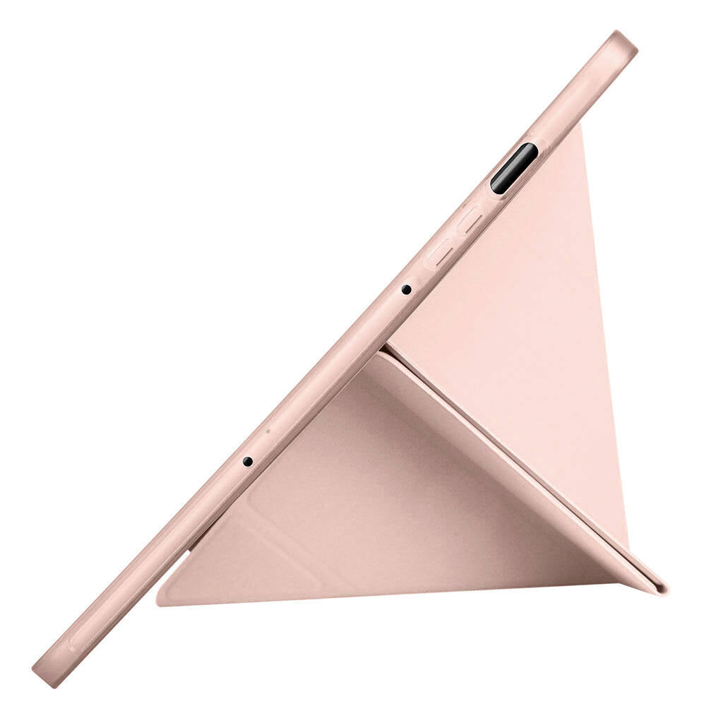 Galaxy Tab S9 Kılıf Zore Tri Folding Kalem Bölmeli Standlı Kılıf Açık Yeşil
