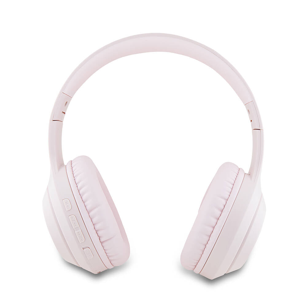 Guess Orjinal Lisanslı Katlanabilir Ayarlanabilir Metal Klasik Logolu Kulak Üstü Bluetooth Kulaklık Kahverengi