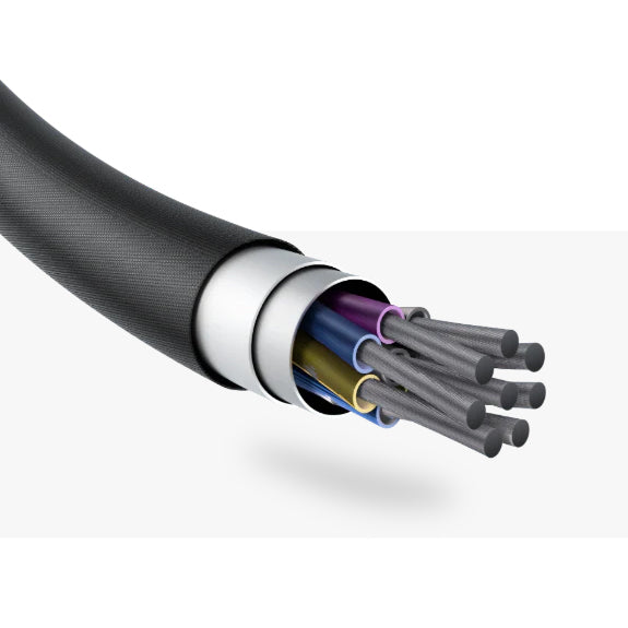 Pitaka Flex Braided Örgülü Tasarımlı Type-C to Type-C PD Data ve Şarj Kablosu 60W 1.2M Siyah