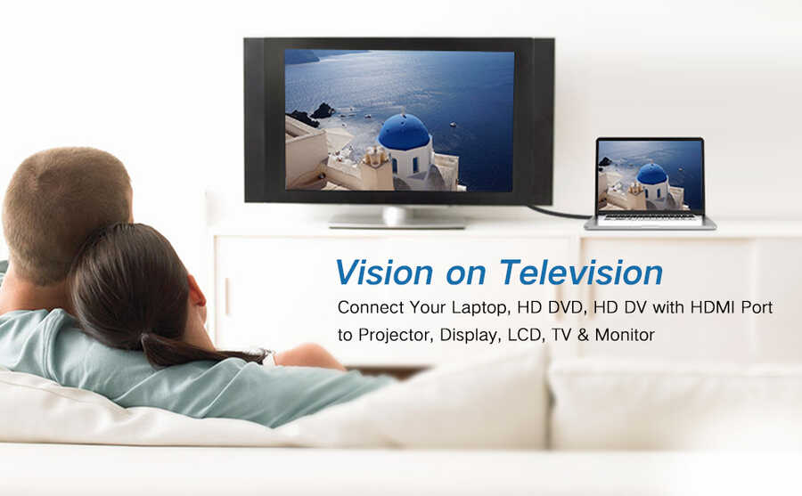 Qgeem QG-HD07 HDMI To VGA Dönüştürücü Siyah