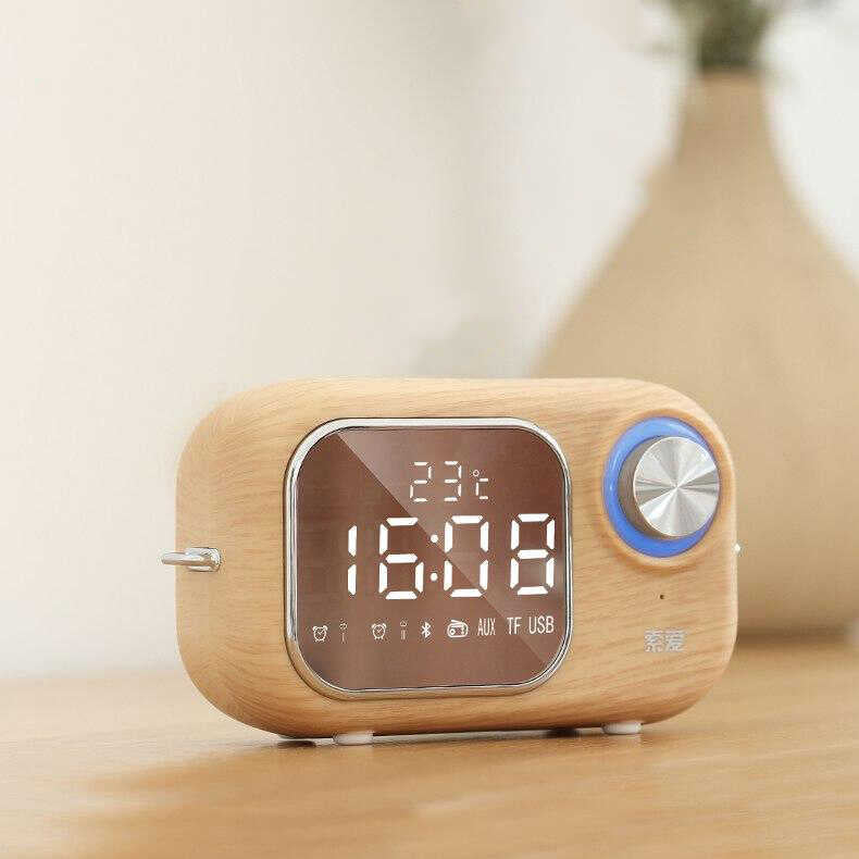 Soaiy E16 Bluetooth Speaker Hoparlör Kırmızı
