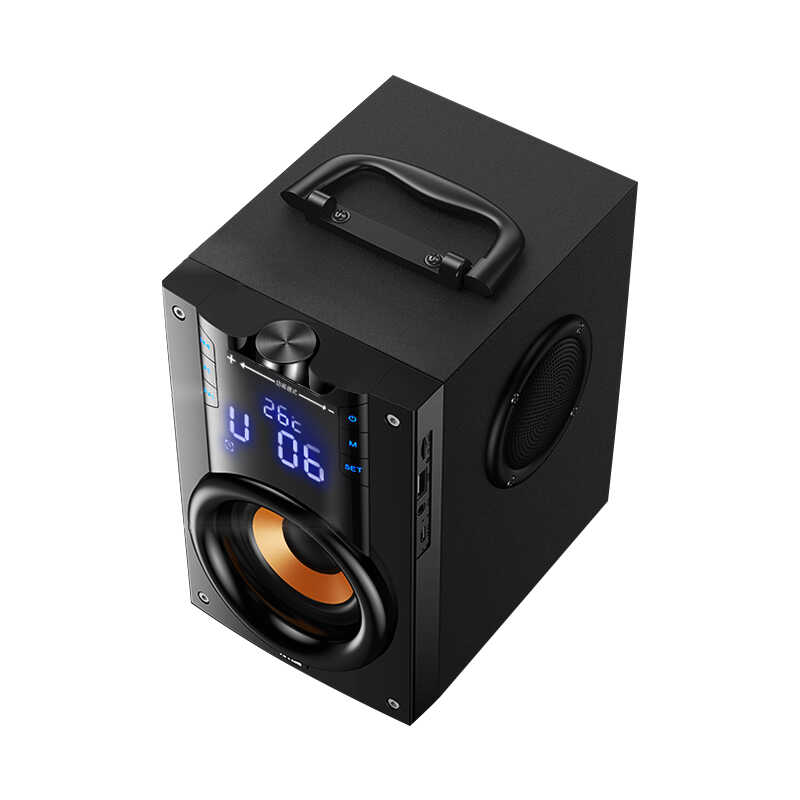 Soaiy SA-Q32S Bluetooth Speaker Hoparlör Siyah