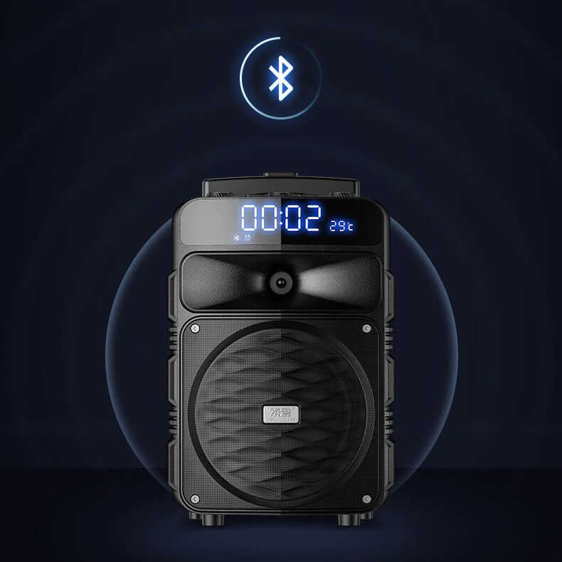 Soaiy SA-T50K Bluetooth Speaker Hoparlör Siyah
