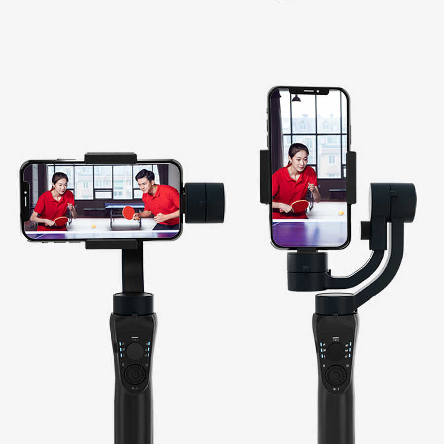 Wiwu 3-Axis S5B Gimbal Sabitleyici Siyah
