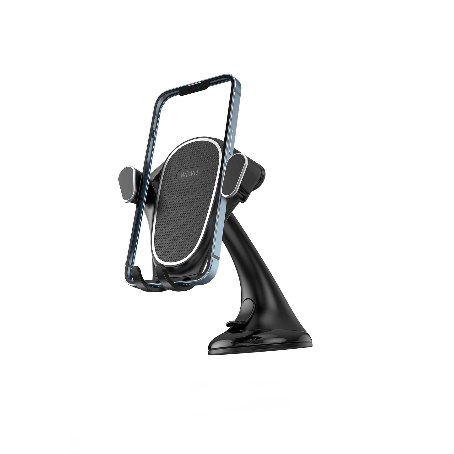 Wiwu CH019 Telefon Ağırlığı İle Çalışan Vantuzlu Tasarım Araç Telefon Tutucu Siyah