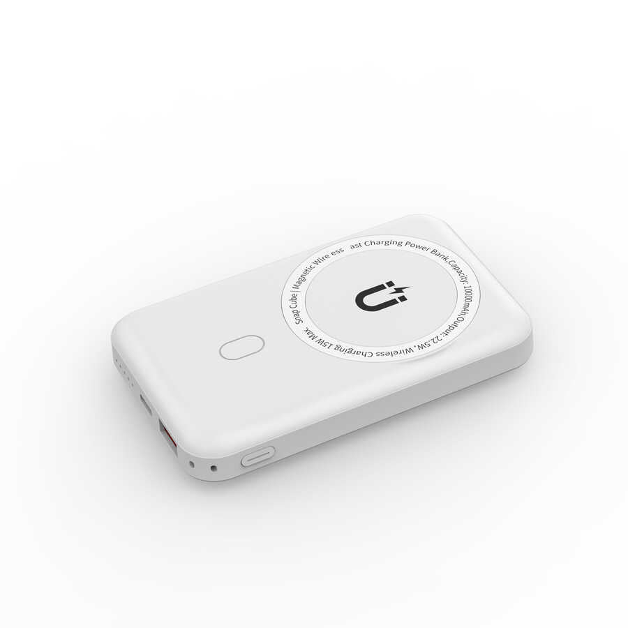 Wiwu SC10000 Magsafe Mıknatıslı Wireless Powerbank Siyah