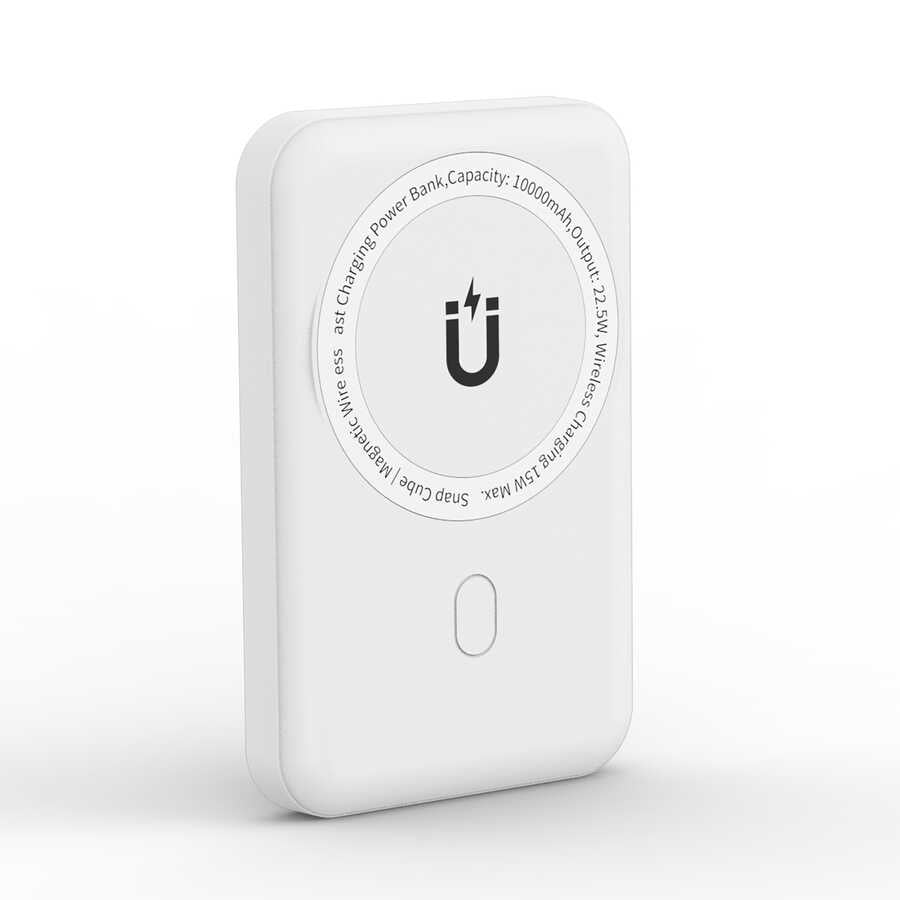 Wiwu SC10000 Magsafe Mıknatıslı Wireless Powerbank Siyah