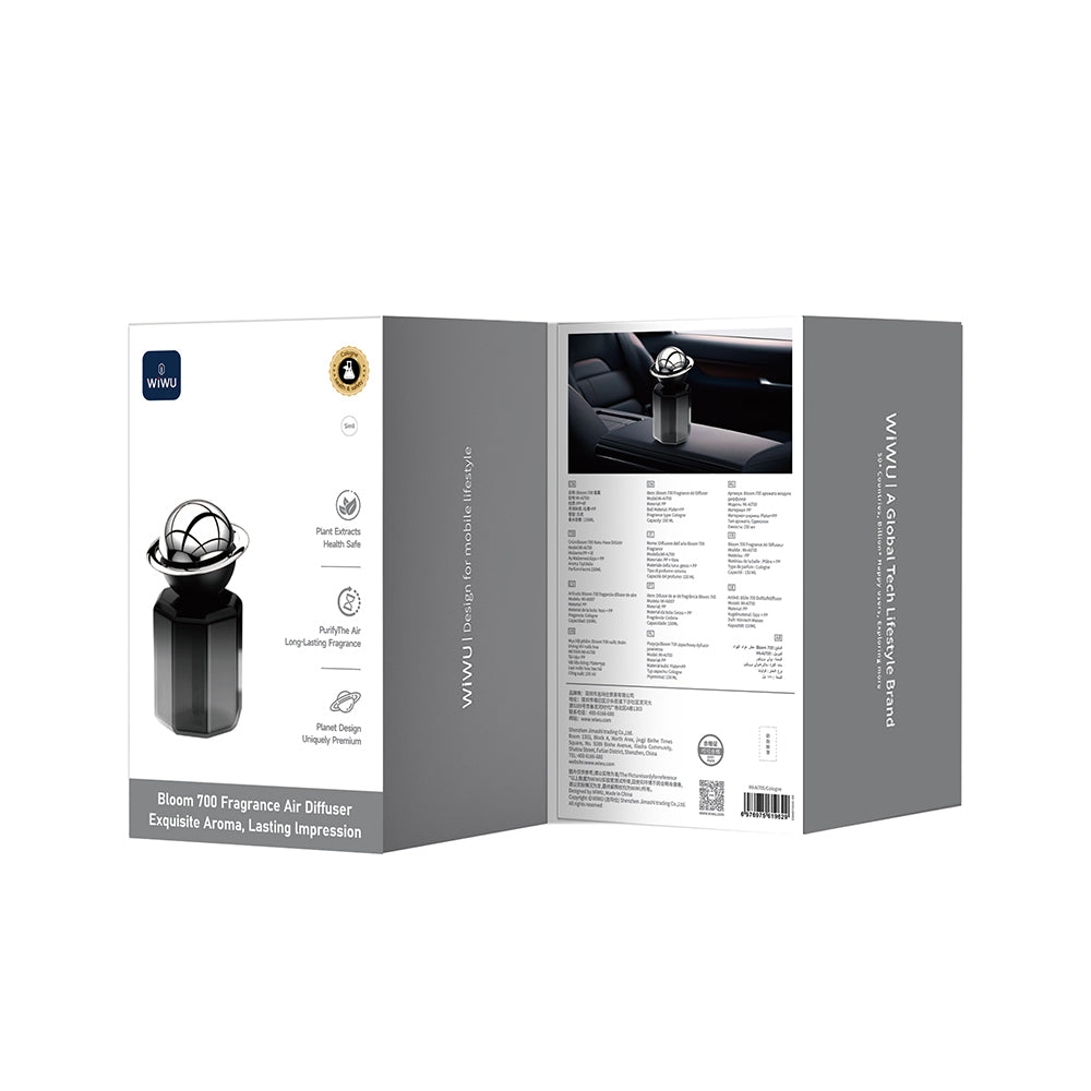 Wiwu Wi-Ai700 Bloom Gezegen Tasarımlı Hava Nemlendirici ve Koku Difüzörü Kolonya