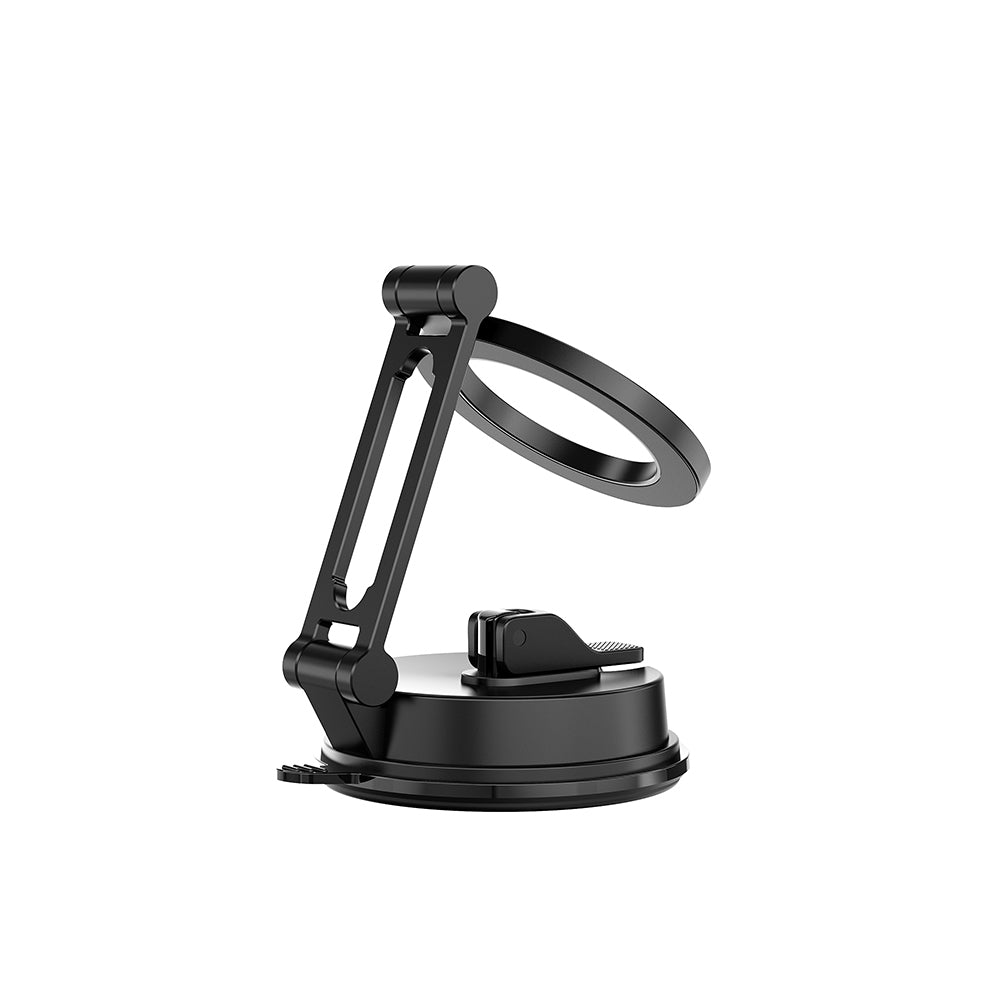 Wiwu Wi-CH055 360 Derece Dönebilen Magnetik Stand Araç Telefon Tutucu Siyah