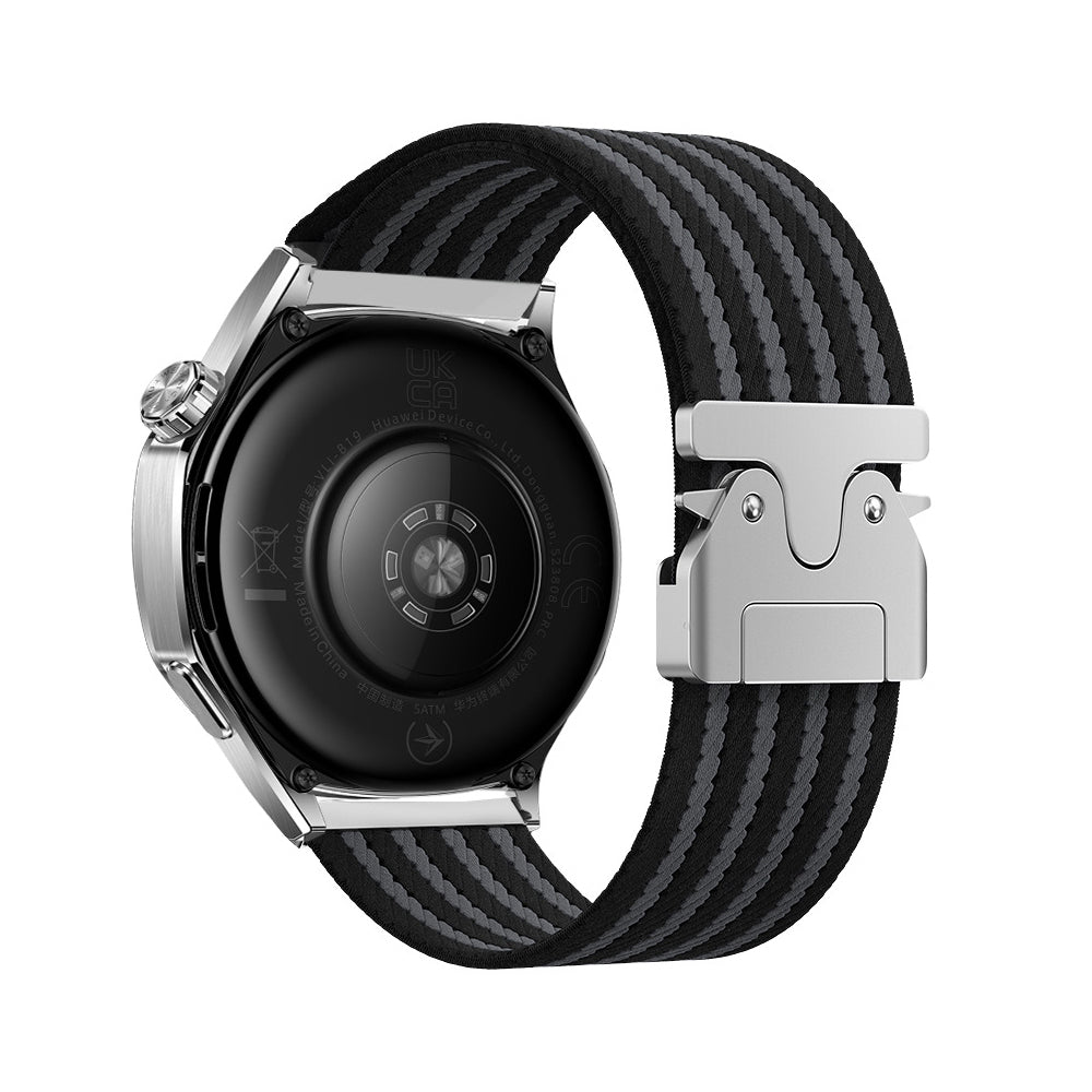 Xiaomi Redmi Watch 5 Active Zore KRD-133 22mm Naylon Kumaş Hasır Örgülü Kordon Siyah