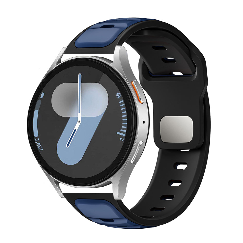 Xiaomi Redmi Watch 5 Active Zore KRD-135 22mm Silikon Kordon Strap Kayış Açık Mavi-Gri